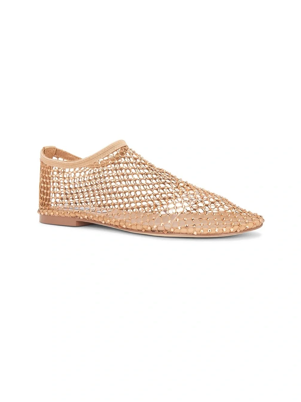 Steve Madden Nude Woven Slip-On